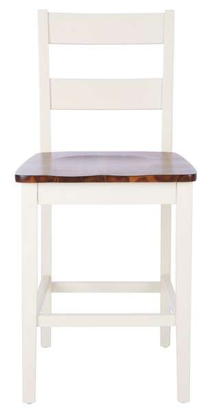 Safavieh Yuri Counter Stool Set Of 2 - White | Counter Stools | Modishstore