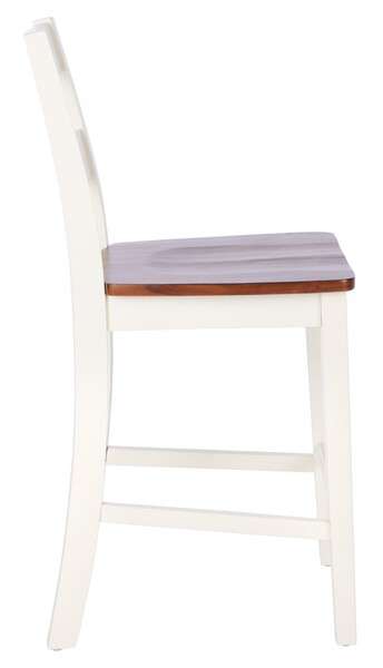 Safavieh Yuri Counter Stool Set Of 2 - White | Counter Stools | Modishstore - 2