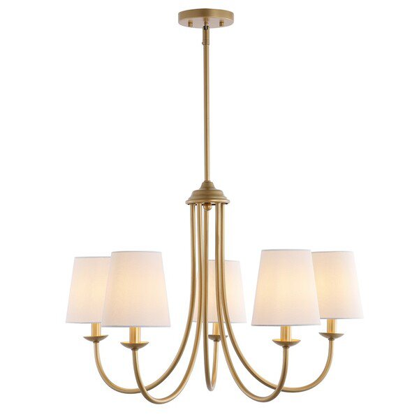 Safavieh Darryn Chandelier - Gold | Chandeliers | Modishstore - 2