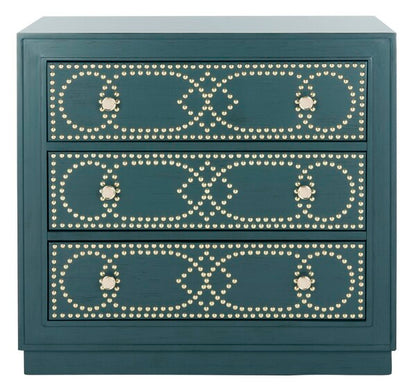 Safavieh Kenta 3 Drawer Chest | Drawers | Modishstore - 9