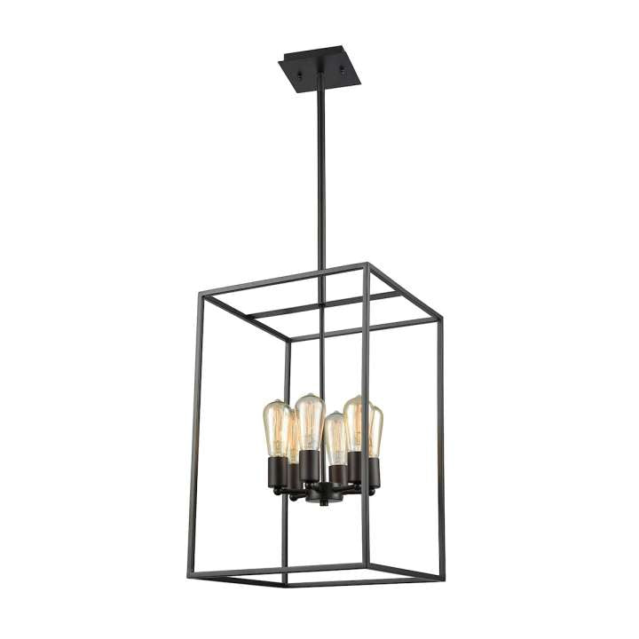 Williamsport 6-Light Chandelier in in Oil Rubbed Bronze | Chandeliers | Modishstore