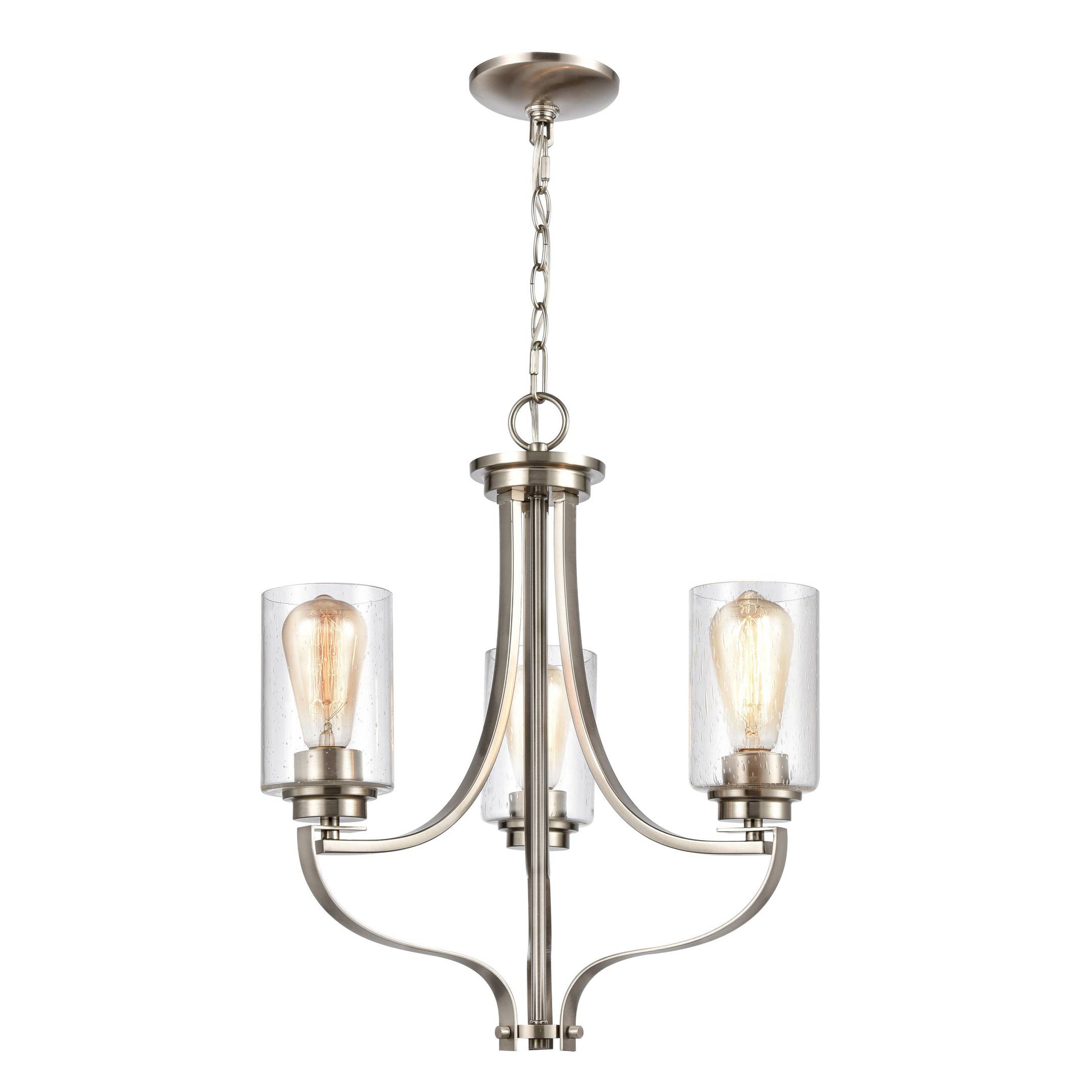 3L Chandelier In Bn  ELK | Chandeliers | Modishstore | CN300322