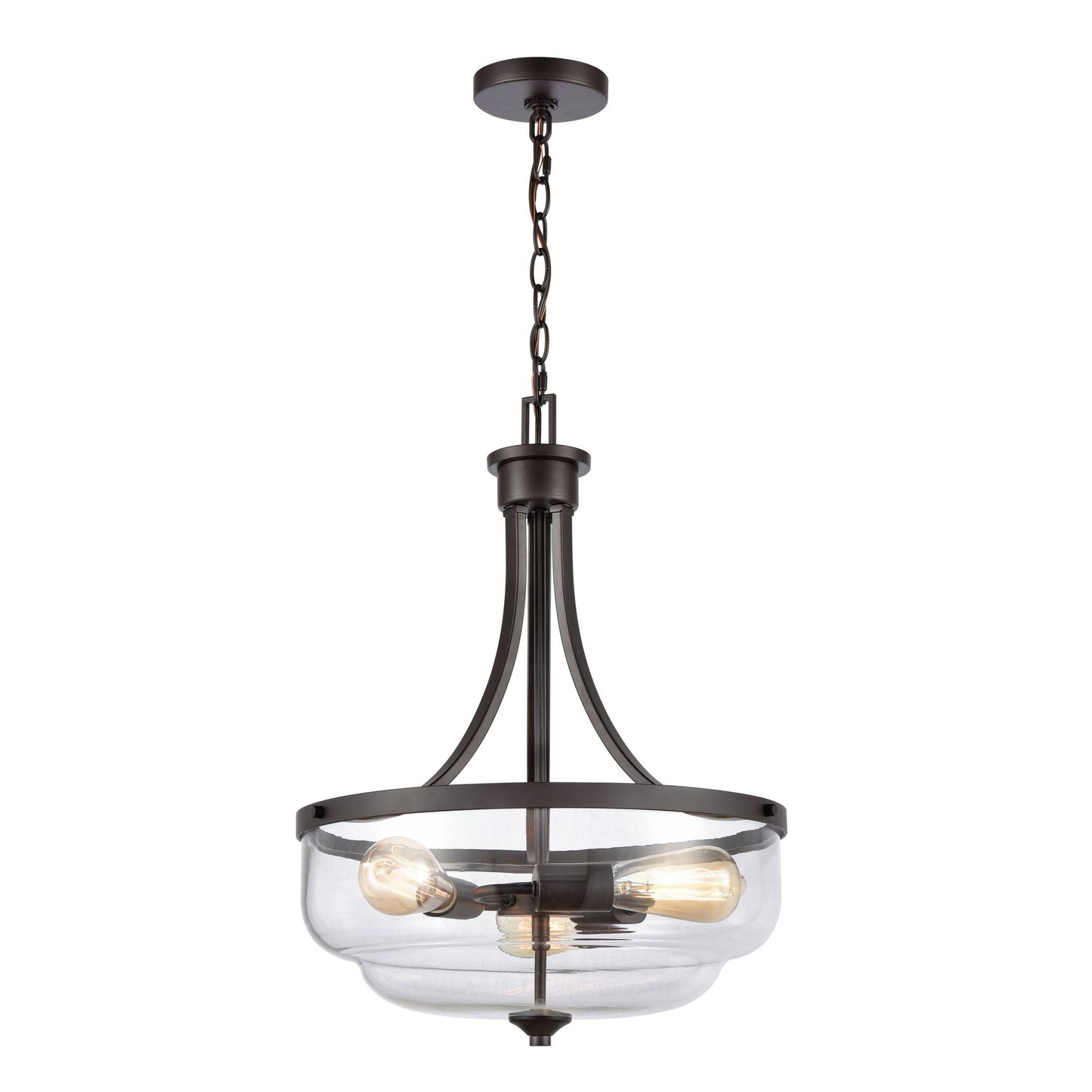 3L Large Penadant In Orb  ELK | Pendant Lamps | Modishstore | CN320341