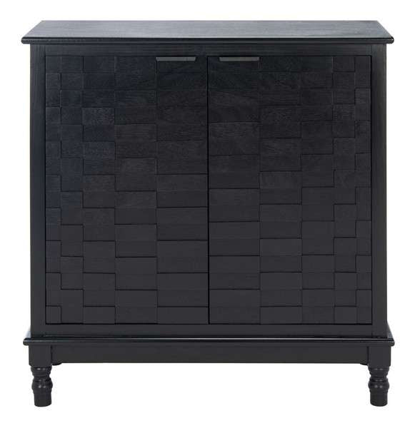 Safavieh Malcolm 2 Door Sideboard - Black | Console Tables | Modishstore