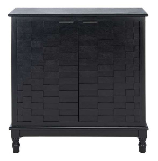 Safavieh Malcolm 2 Door Sideboard - Black | Console Tables | Modishstore