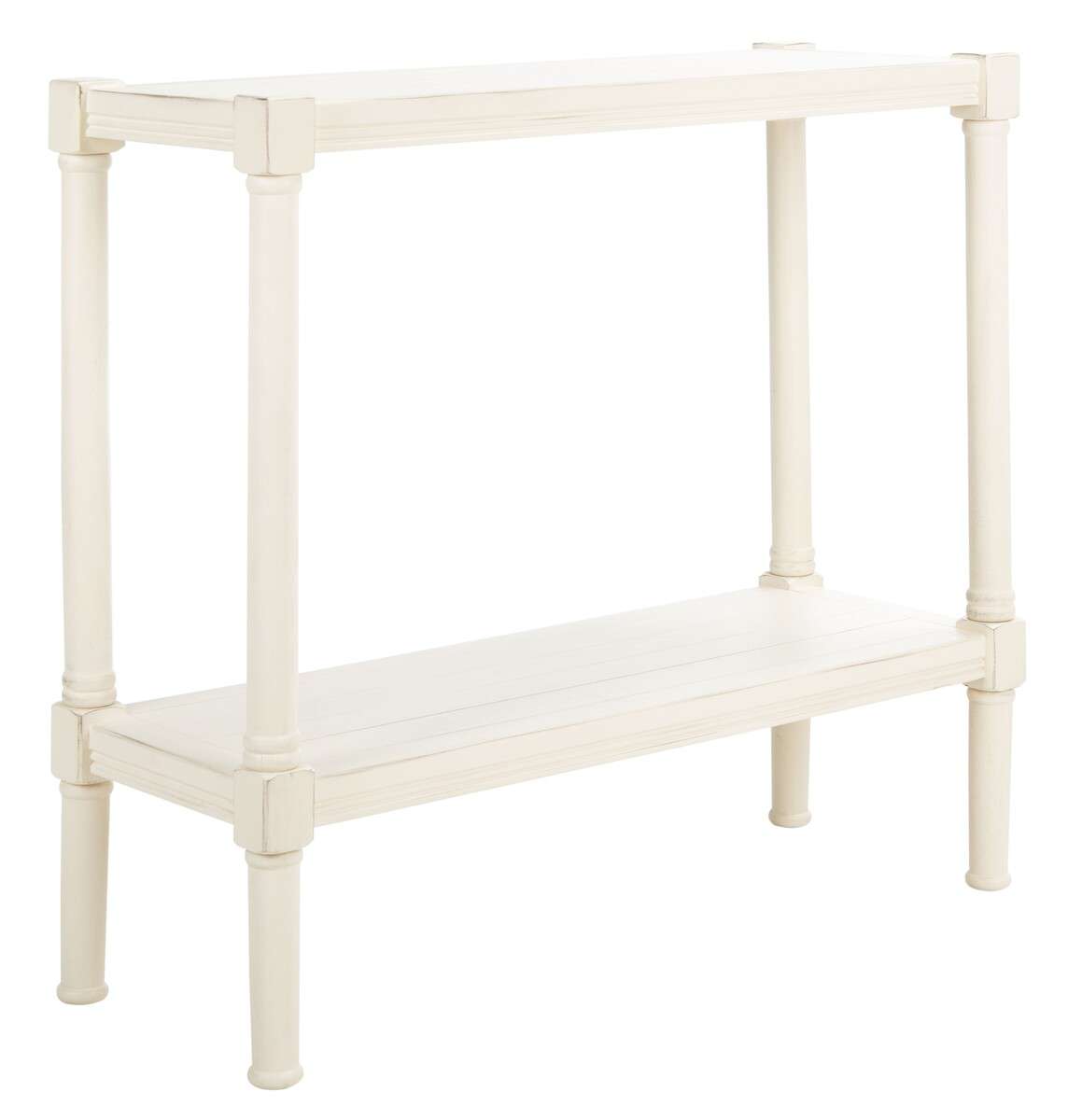 Safavieh Rafiki Console Table - Distressed White | Console Tables | Modishstore - 2