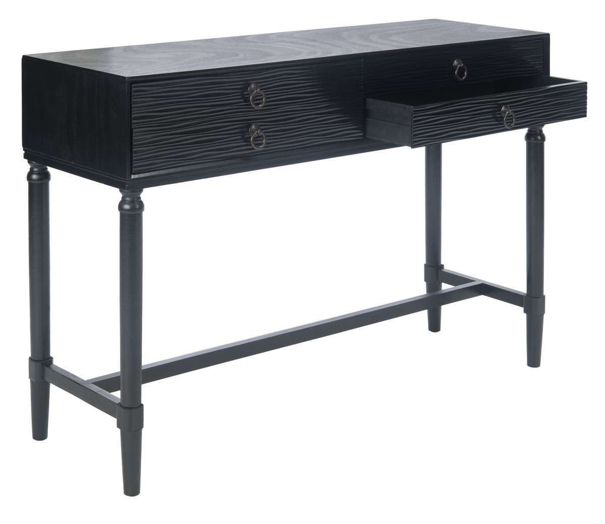 Safavieh Aliyah 4Drw Console Table - Black | Console Tables | Modishstore - 4