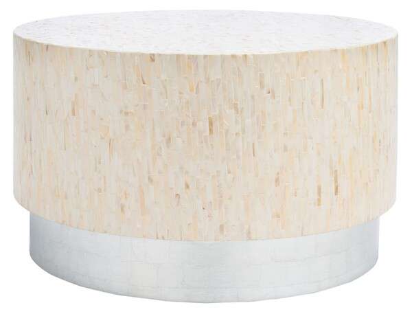 Safavieh Scarlett Round Coffee Table - Natural | Coffee Tables | Modishstore