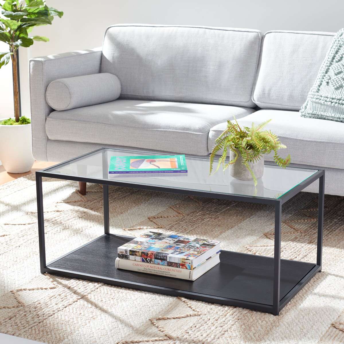 Safavieh Ackley Coffee Table - Black | Coffee Tables | Modishstore - 4