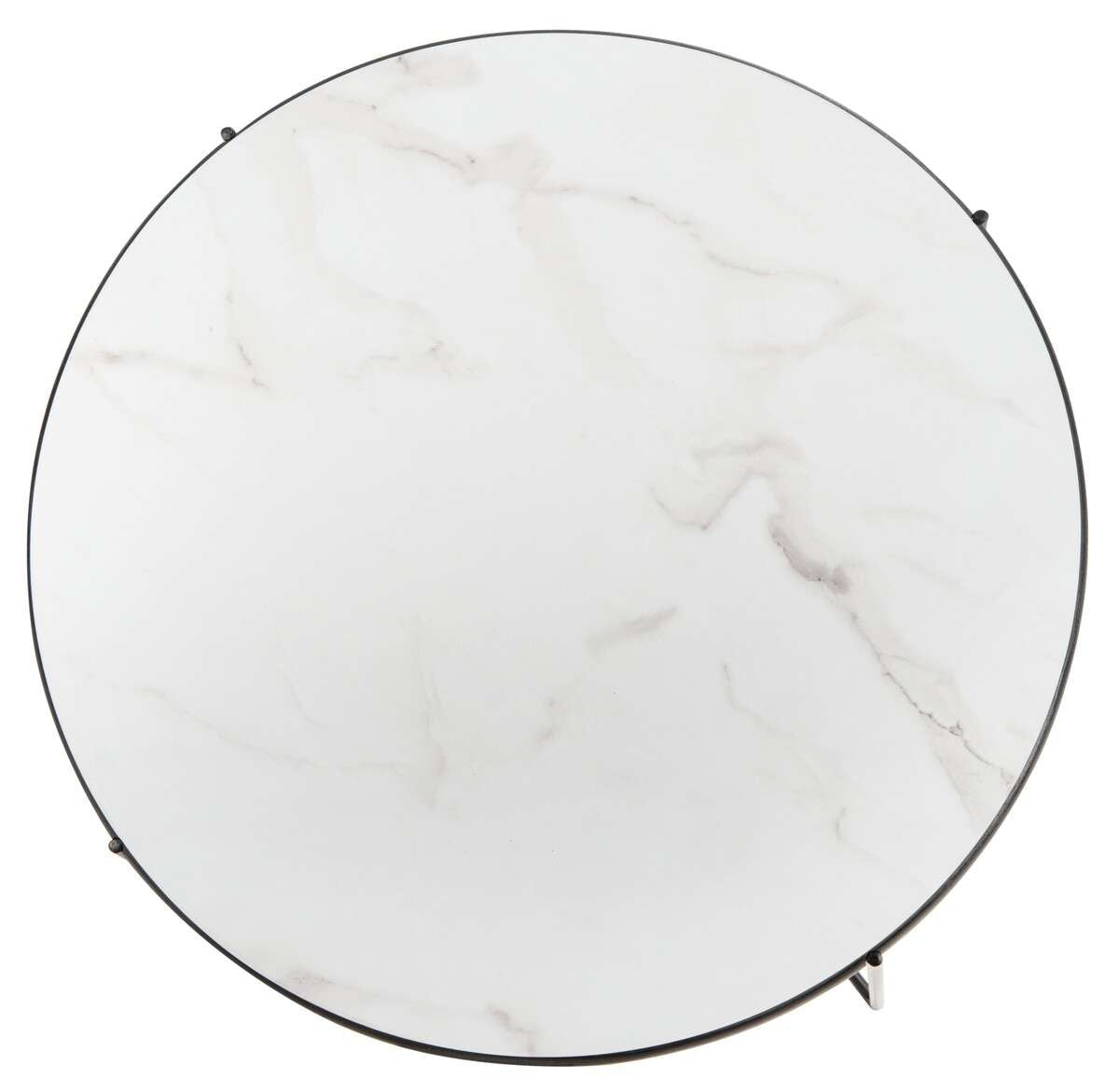 Safavieh Wrena Round Coffee Table - White | Coffee Tables | Modishstore - 3