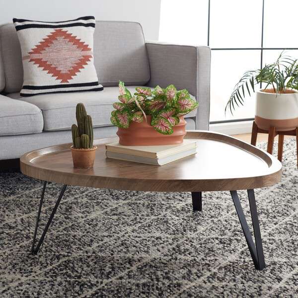 Safavieh Amira Coffee Table - Brown | Coffee Tables | Modishstore - 4