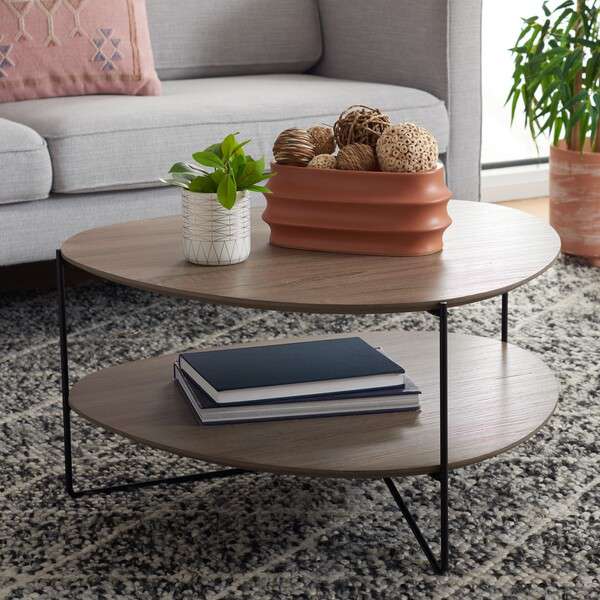 Safavieh Ami Coffee Table - Gray | Coffee Tables | Modishstore - 4