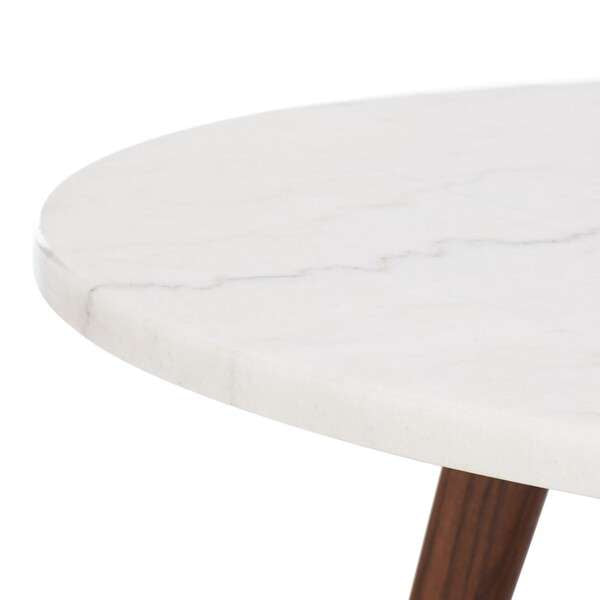 Safavieh Syrio Round Marble Coffee Table - Marble | Coffee Tables | Modishstore - 2