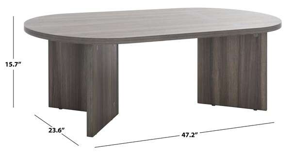 Safavieh Tayson Coffee Table - Black | Coffee Tables | Modishstore - 3