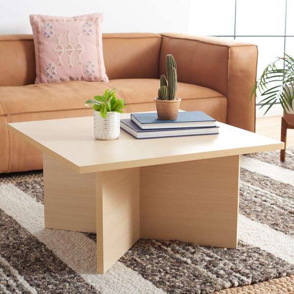 Safavieh Cathen Coffee Table - Natural | Coffee Tables | Modishstore