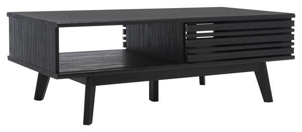 Safavieh Rori 1 Shelf Coffee Table - Black | Coffee Tables | Modishstore - 3