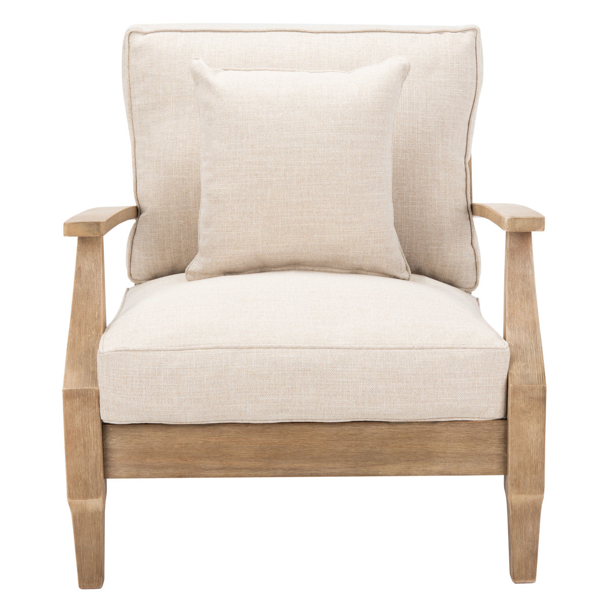 Safavieh Martinique Wood Patio Armchair | Outdoor Chairs | Modishstore - 5