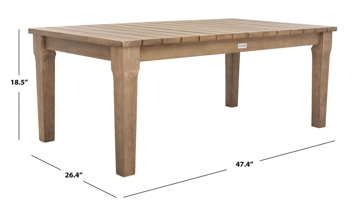 Safavieh Martinique Patio Coffee Table | Outdoor Tables | Modishstore - 5