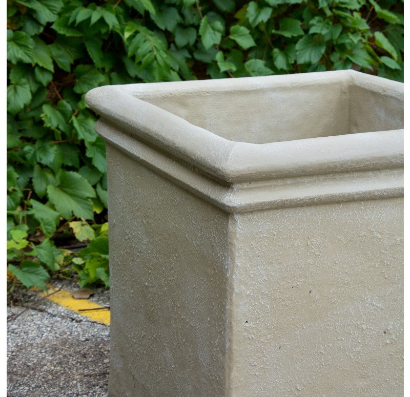 Limestone Planter, Cube Set of 4 by Gold Leaf Design Group | Outdoor Planters, Troughs & Cachepots | Modishstore - 5