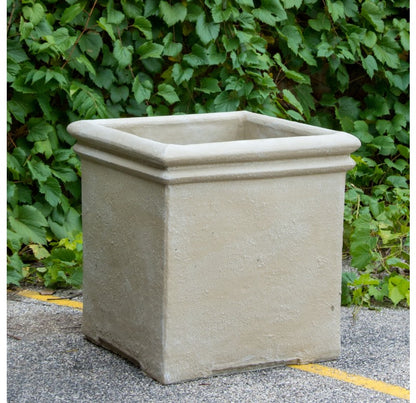 Limestone Planter, Cube Set of 4 by Gold Leaf Design Group | Outdoor Planters, Troughs & Cachepots | Modishstore - 4