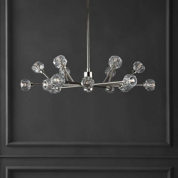 Safavieh Breyer Crstal Chandelier | Chandeliers | Modishstore - 4