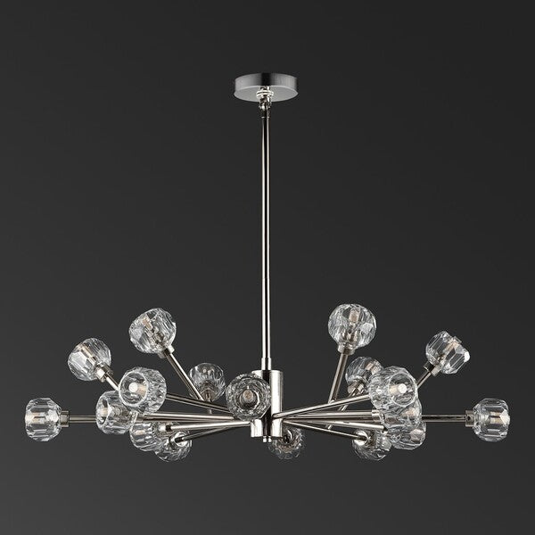 Safavieh Breyer Crstal Chandelier | Chandeliers | Modishstore - 2