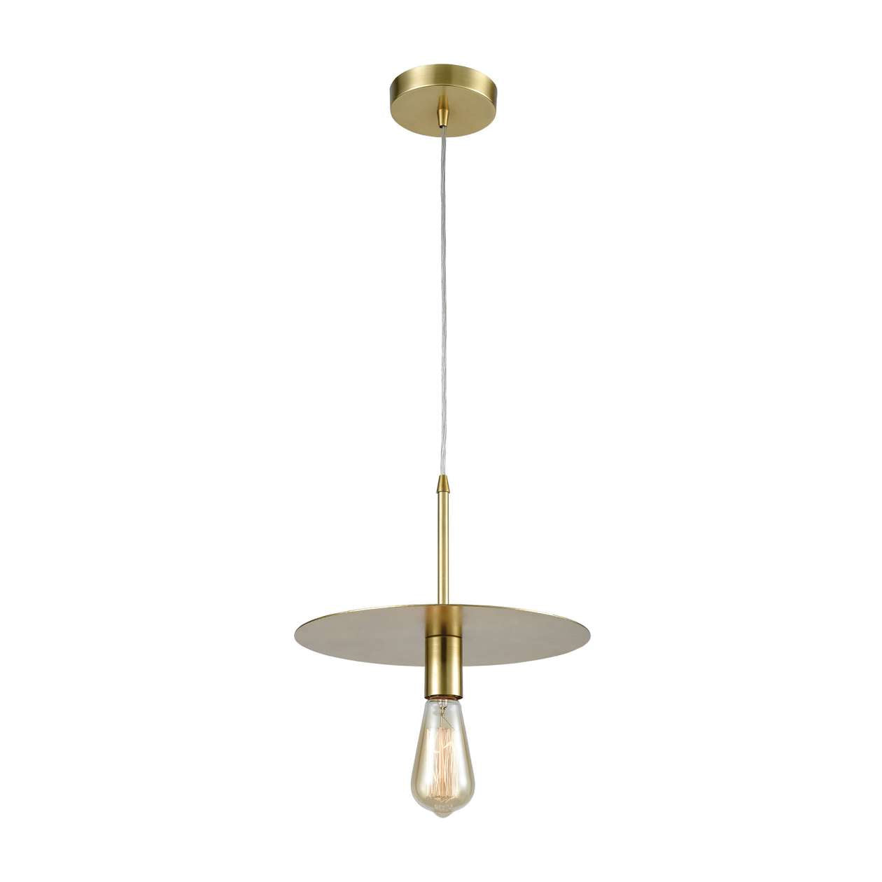 Sunscreen 1-Light Mini Pendant in New Aged Brass ELK Home | Pendant Lamps | Modishstore