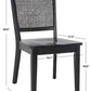 Safavieh Margo Dining Chair Set Of 2 - Black | Dining Chairs | Modishstore - 4