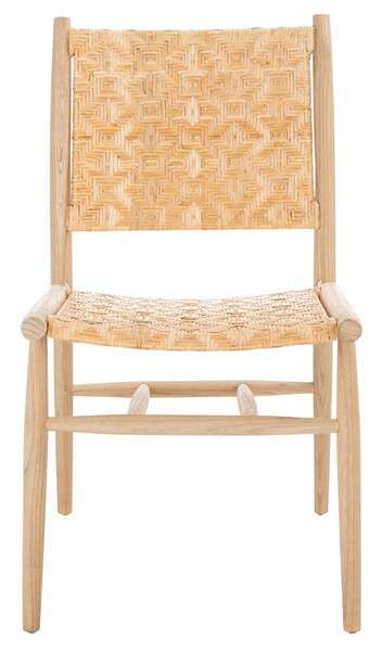 Safavieh Adira Rattan Dining Chair Set Of 2 - All Natural | Dining Chairs | Modishstore