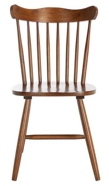 Safavieh Reeves Dining Chair Set Of 2 - Walnut | Dining Chairs | Modishstore