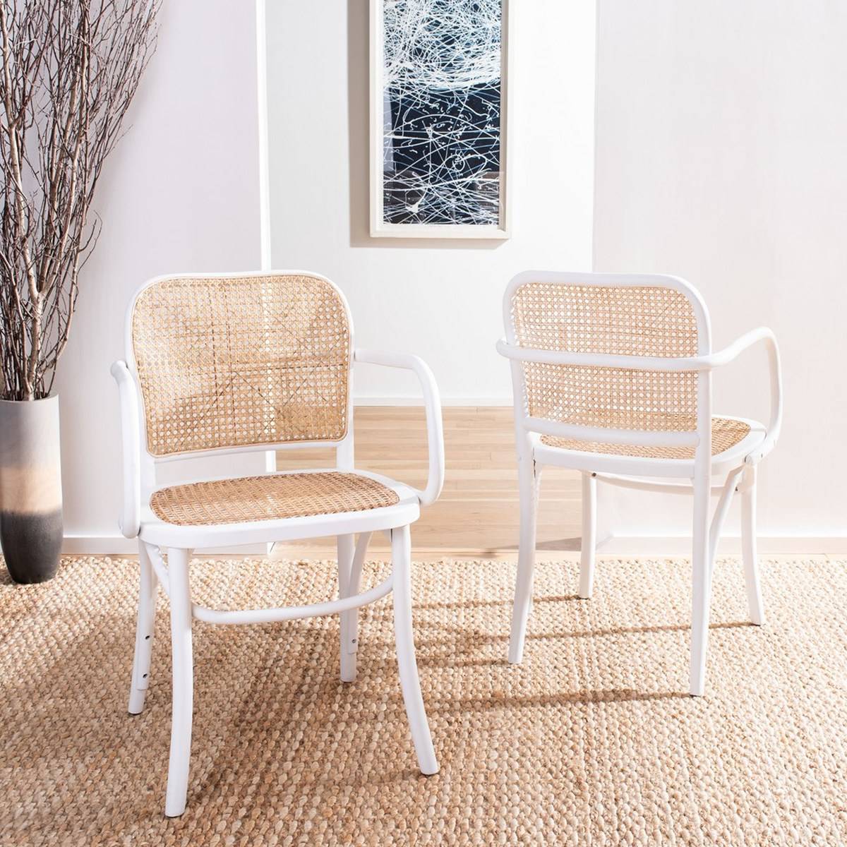 Bernice cane dining chair safavieh hot sale