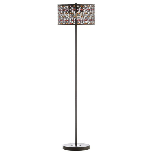 Safavieh Mosiac Floor Lamp - Oil Rubbed Bronze (Black) | Floor Lamps | Modishstore - 2