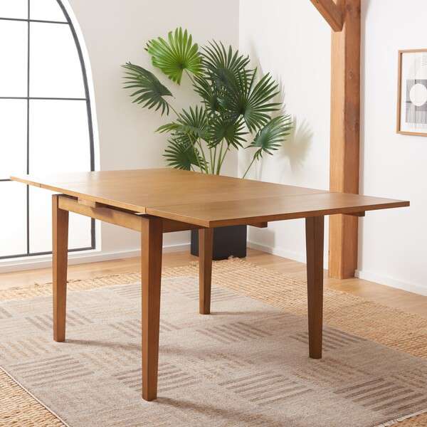 Safavieh Cullen Extension Dining Table - Brown | Dining Tables | Modishstore - 4