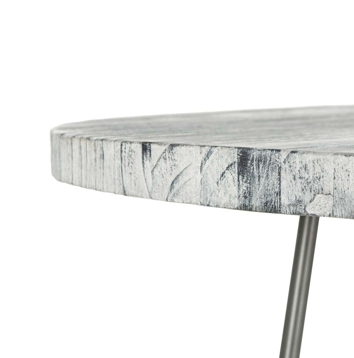 Safavieh Mindy Wood Top Dining Table - Gray | Dining Tables | Modishstore - 2