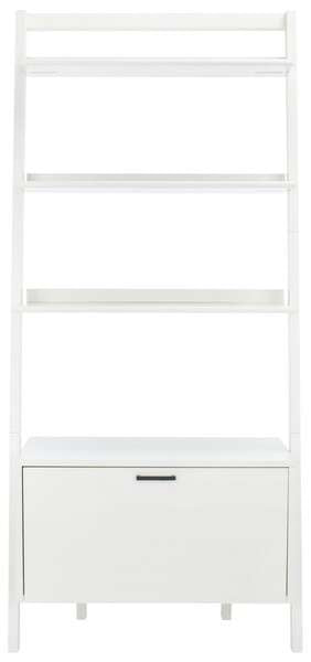 Safavieh Vlad 3 Shelf 1 Door Etagere - White | Etagere | Modishstore