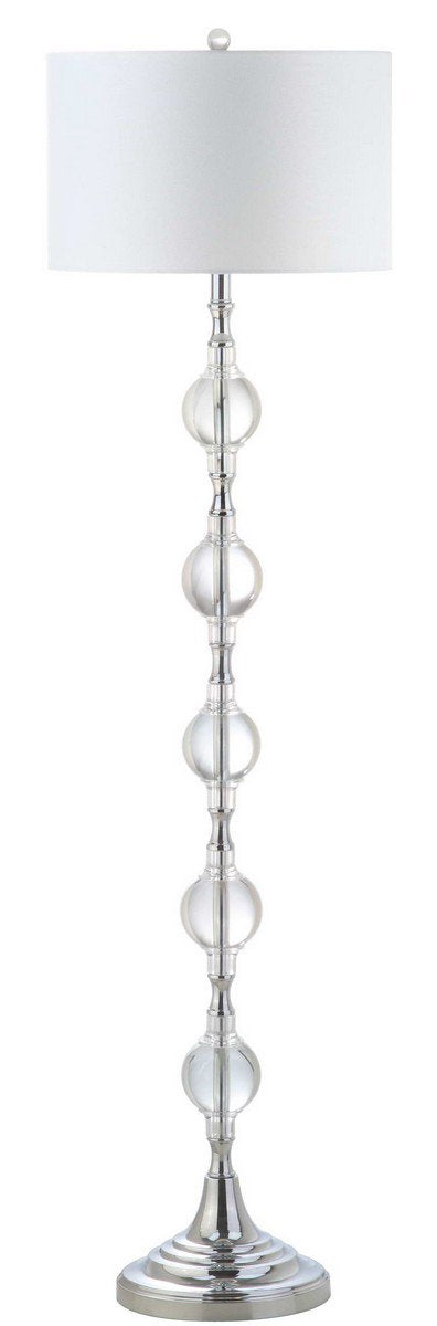 Safavieh Lucida Floor Lamp - Chrome | Floor Lamps | Modishstore - 2