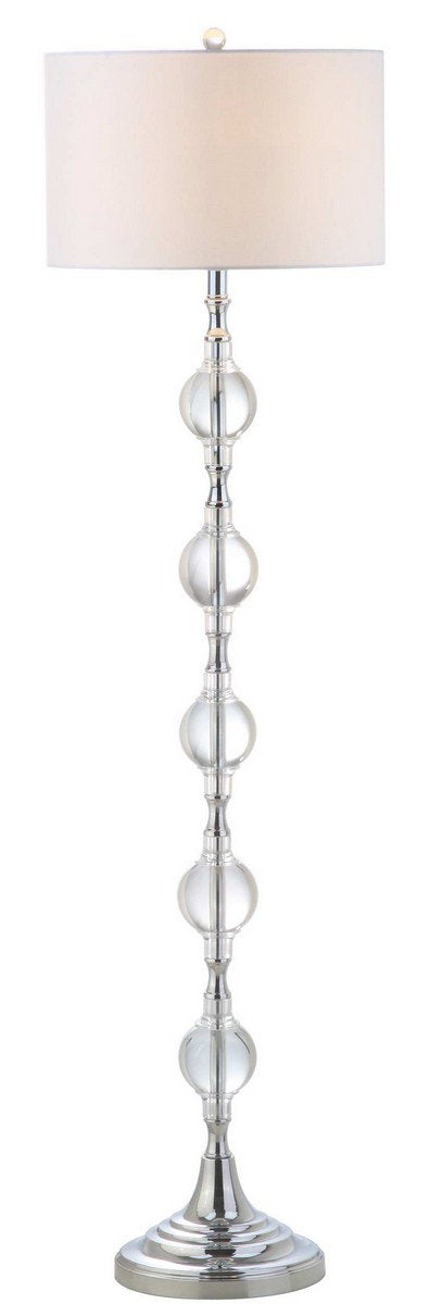 Safavieh Lucida Floor Lamp - Chrome | Floor Lamps | Modishstore - 3