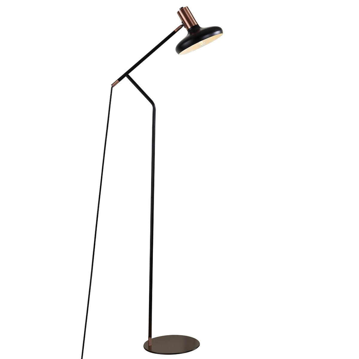 Safavieh Amia Floor Lamp - Black | Floor Lamps | Modishstore - 3