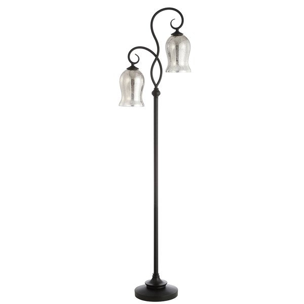 Safavieh Claudia Floor Lamp - Black | Floor Lamps | Modishstore - 2