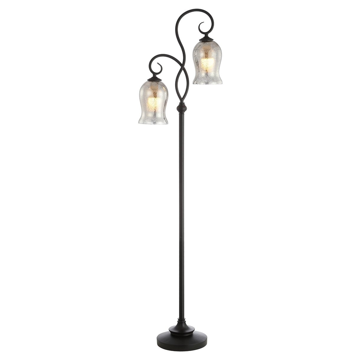 Safavieh Claudia Floor Lamp - Black | Floor Lamps | Modishstore - 3