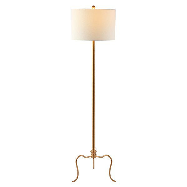 Safavieh Earie Floor Lamp - Antique Gold | Floor Lamps | Modishstore - 2