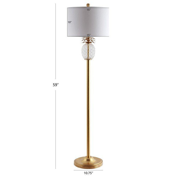Safavieh Elza Floor Lamp - Gold Leaf | Floor Lamps | Modishstore - 3