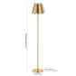 Safavieh Asher Iron Floor Lamp - Brass | Floor Lamps | Modishstore - 3