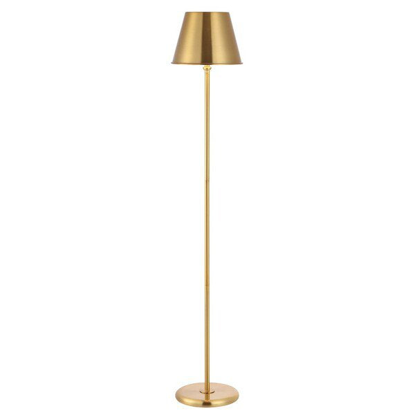 Safavieh Asher Iron Floor Lamp - Brass | Floor Lamps | Modishstore - 2