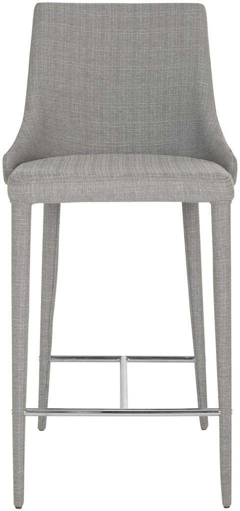 Safavieh Summerset Counter Stool Set Of 2 - Gray Linen | Counter Stools | Modishstore - 2