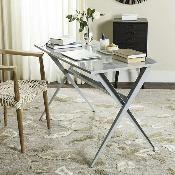 Safavieh Chapman Desk - Gray | Desks | Modishstore - 4