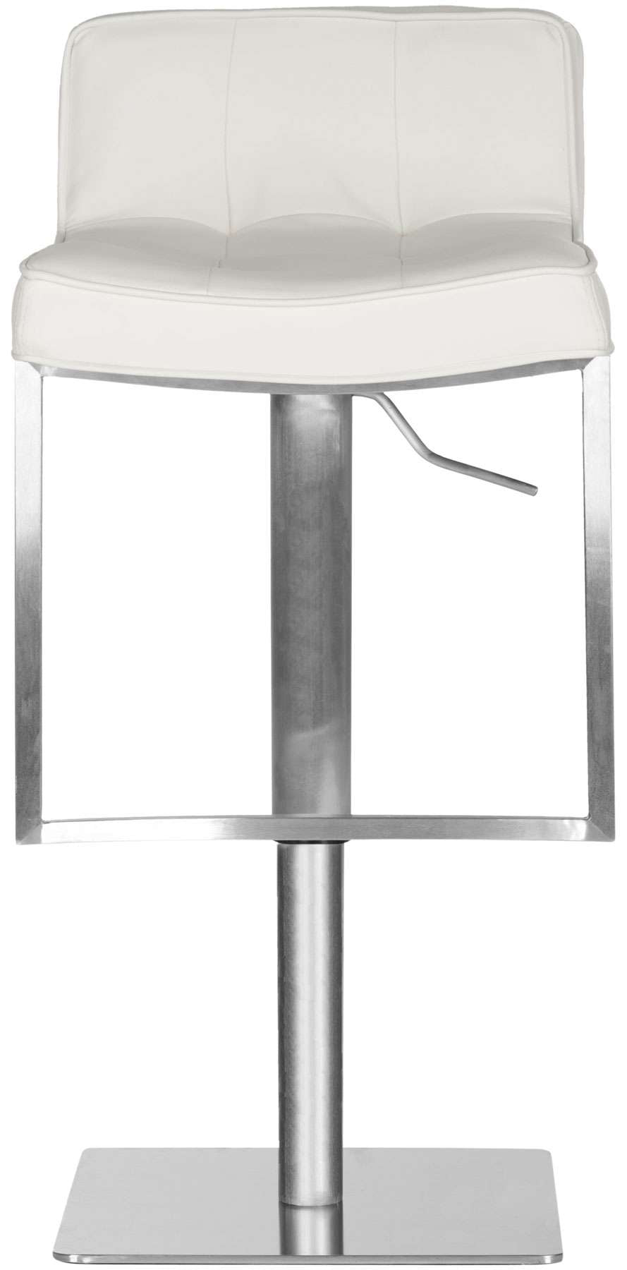 Safavieh Newman Swivel Bar Stool - White | Bar Stools | Modishstore - 2