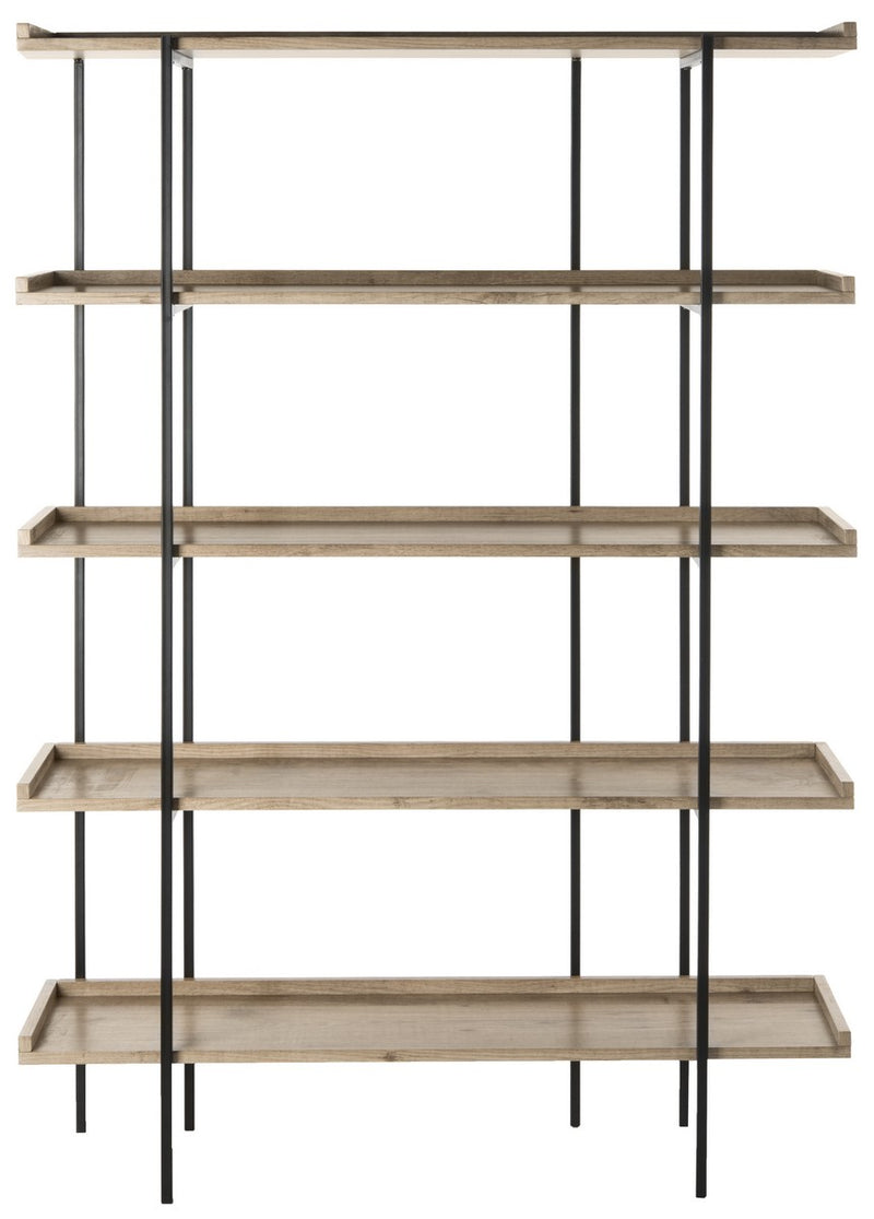 Safavieh Cecilia Retro Mid Century 5 Tier Wood Etagere | Etagere | Modishstore - 1