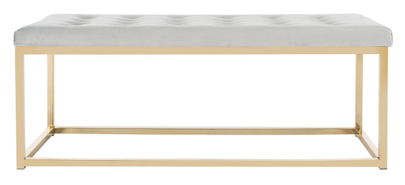 Safavieh Reynolds Velvet Bench | Benches | Modishstore - 2