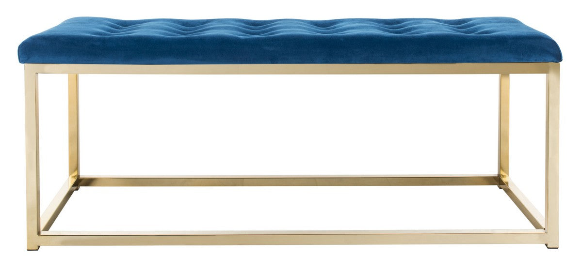 Safavieh Reynolds Velvet Bench | Benches | Modishstore - 3